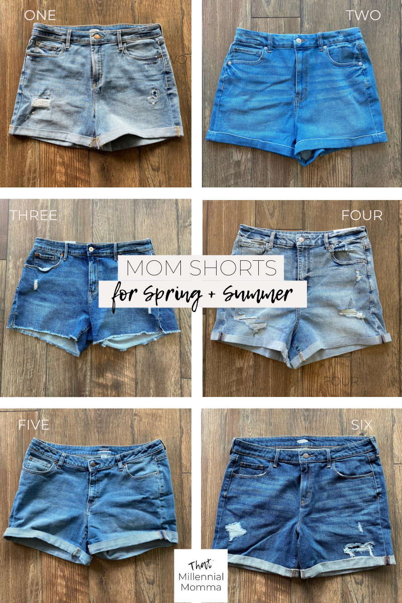 Best jean deals shorts for moms